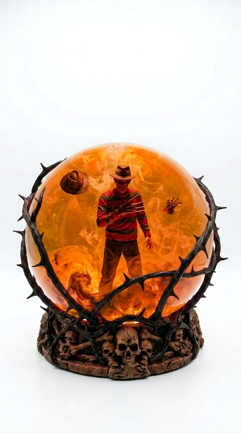 Freddy Krueger Horror Sphere Lamp