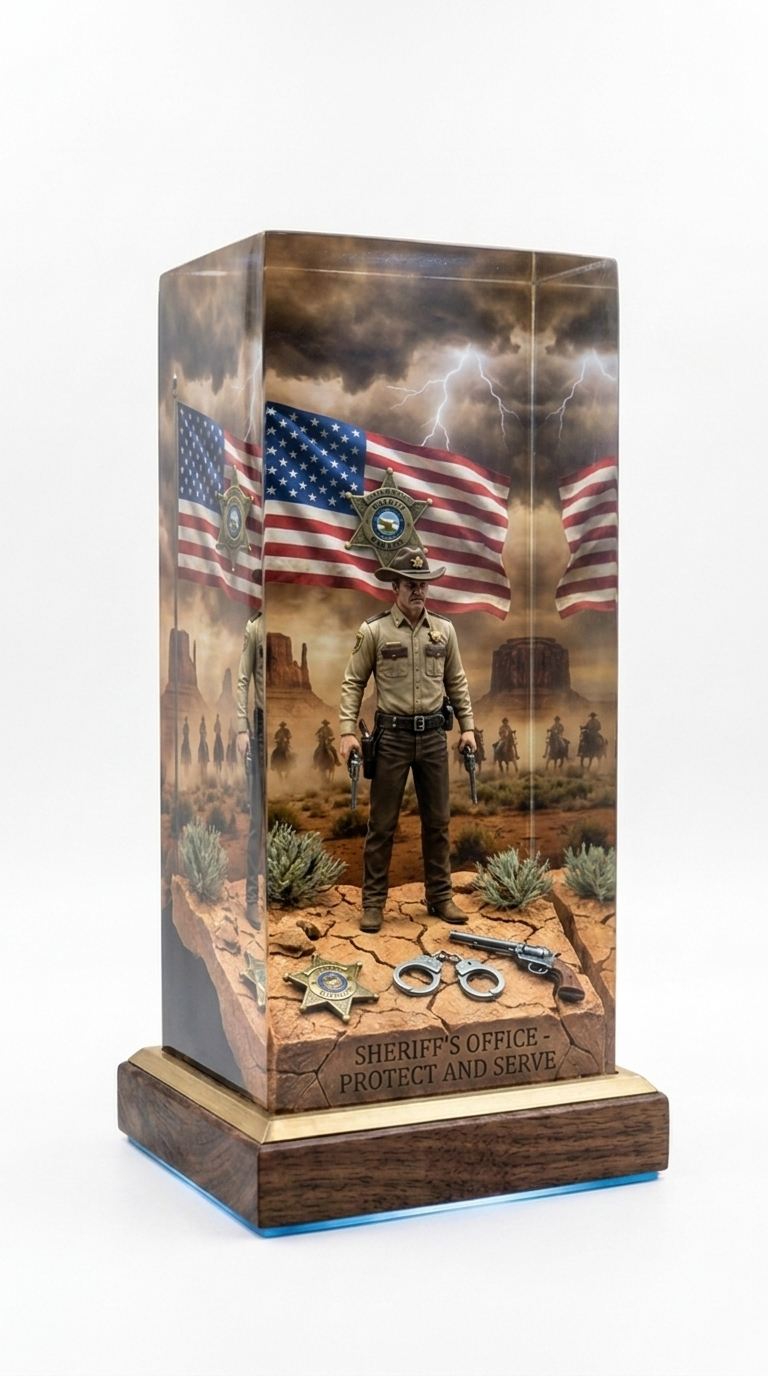 Protect and Serve Honor Tower (sheriff)