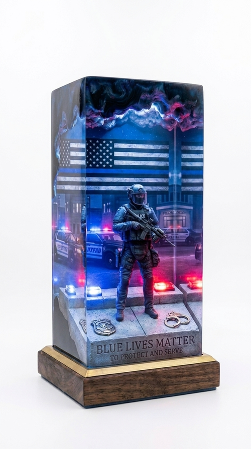 To Protect and Serve Honor Tower (police)